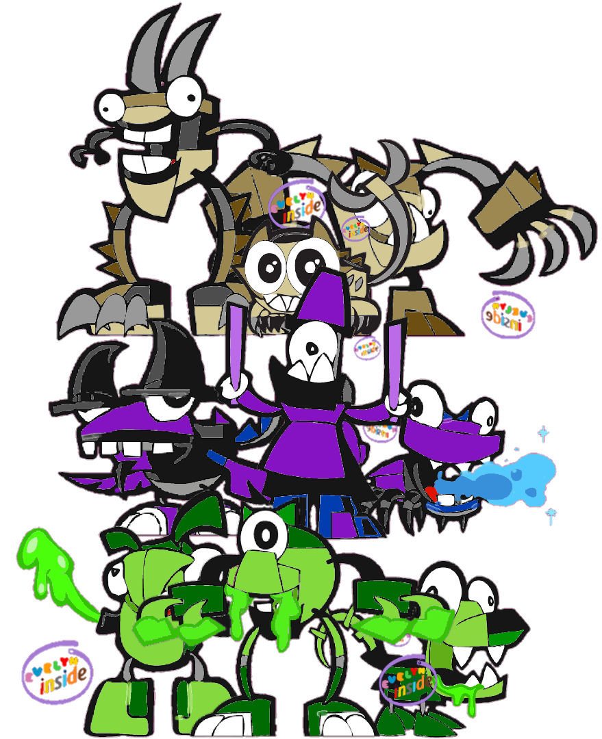 Mixels Animal Deviantart MIXELS SERIES 3 by VMEVELYNSTUDIOS2ND on DeviantArt
