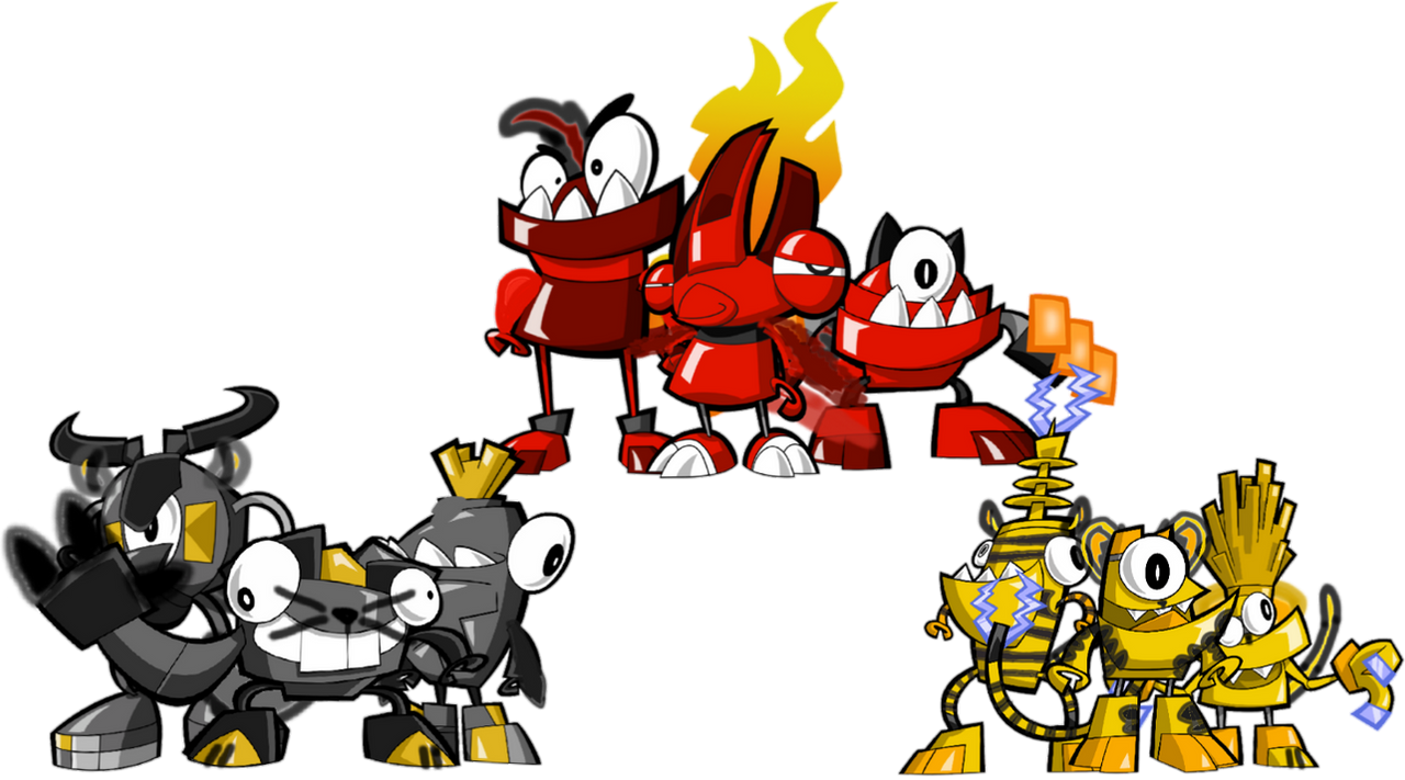 MIXELS IN FERAL ANIMALS NEW SERIES V1 by VMEVELYNSTUDIOS2ND on DeviantArt