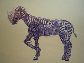 Mechanical zebra