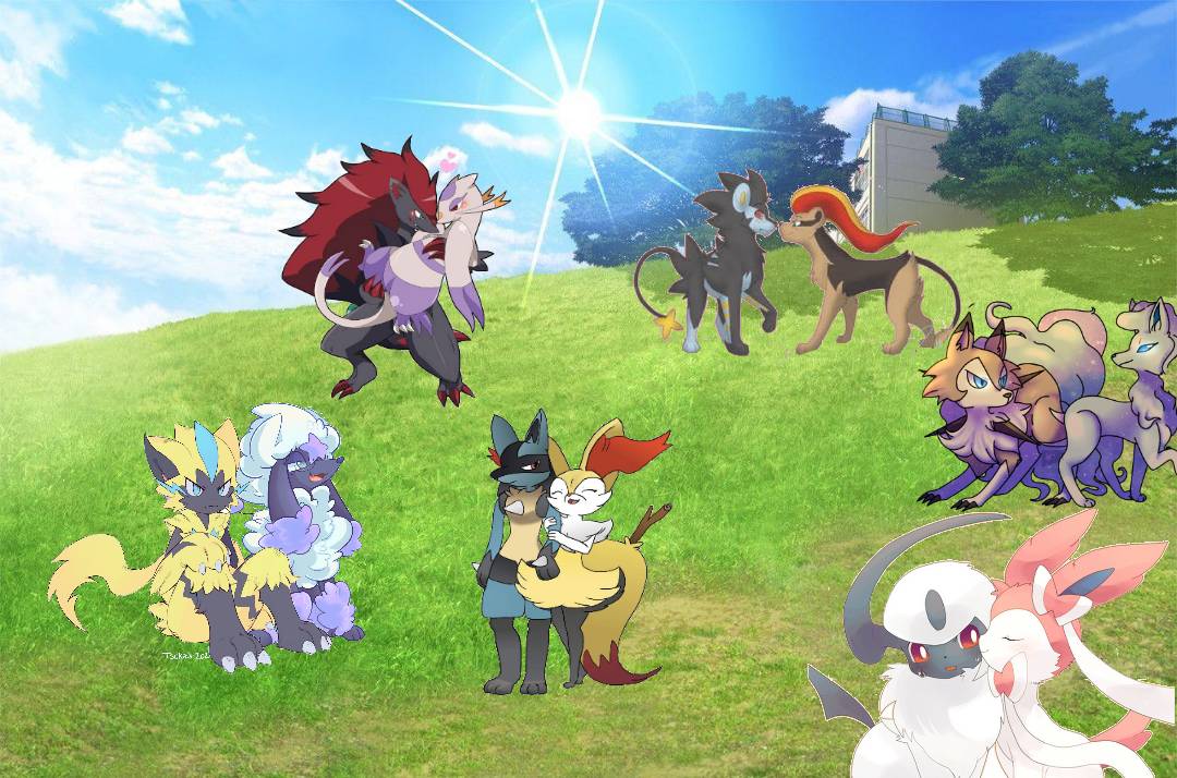 Pokemon Couples by sonicx804 on DeviantArt