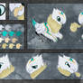 Marbled Geode JR Reference Sheet -  1/3 Extra Art