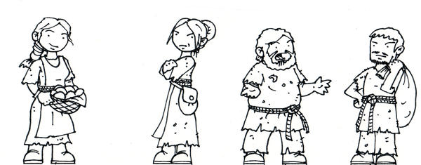 Commoners Draft 1 by WhoDrewThis on DeviantArt