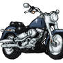 Harley Davidson FLSTF Fat Boy