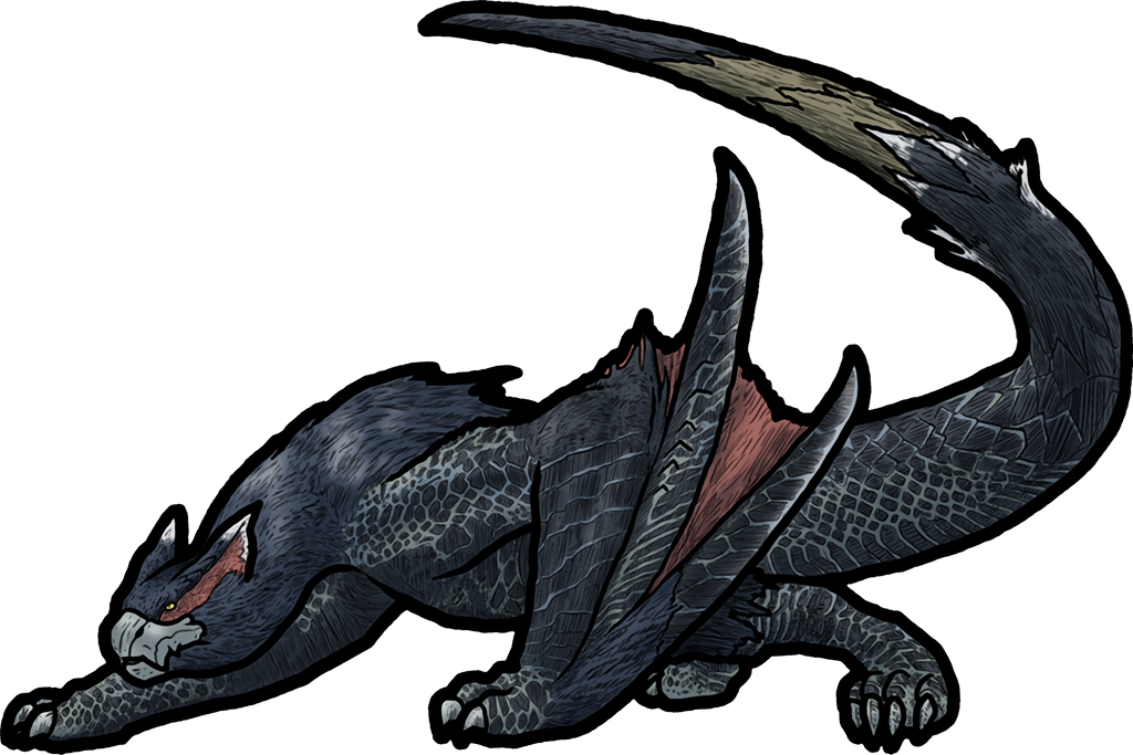 Monster Hunter Nargacuga By WhoDrewThis On DeviantArt monster-hunter-nargacuga-by-whodrewthis-on-deviantart