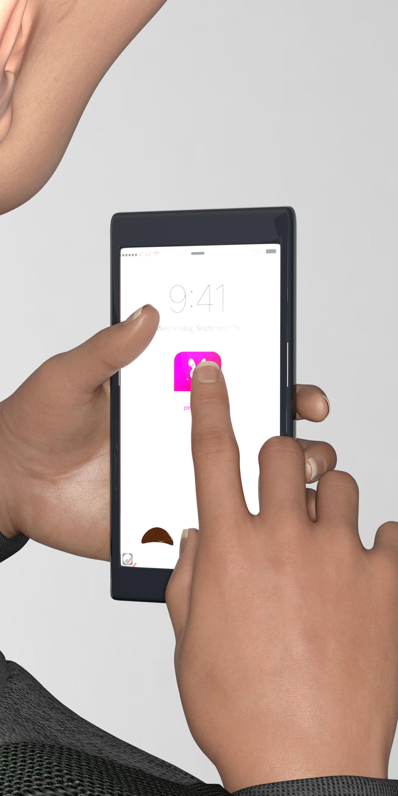 Pink Rabbit Language App Pink Bunny App 1 by KesharaNarme on DeviantArt