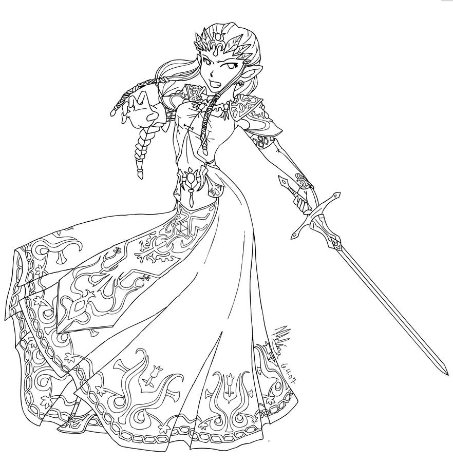 Warrior Princess lineart by Fairy Red Hime on DeviantArt