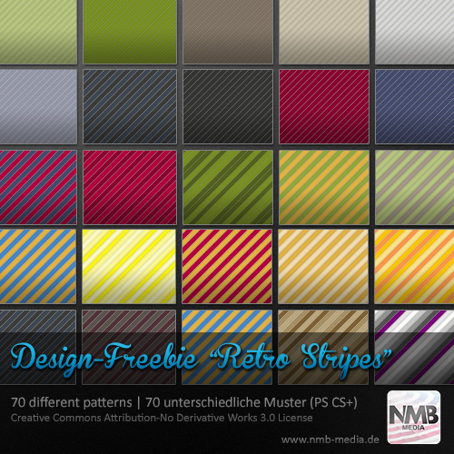 70 Retro Stripe Pattern by Hexe78