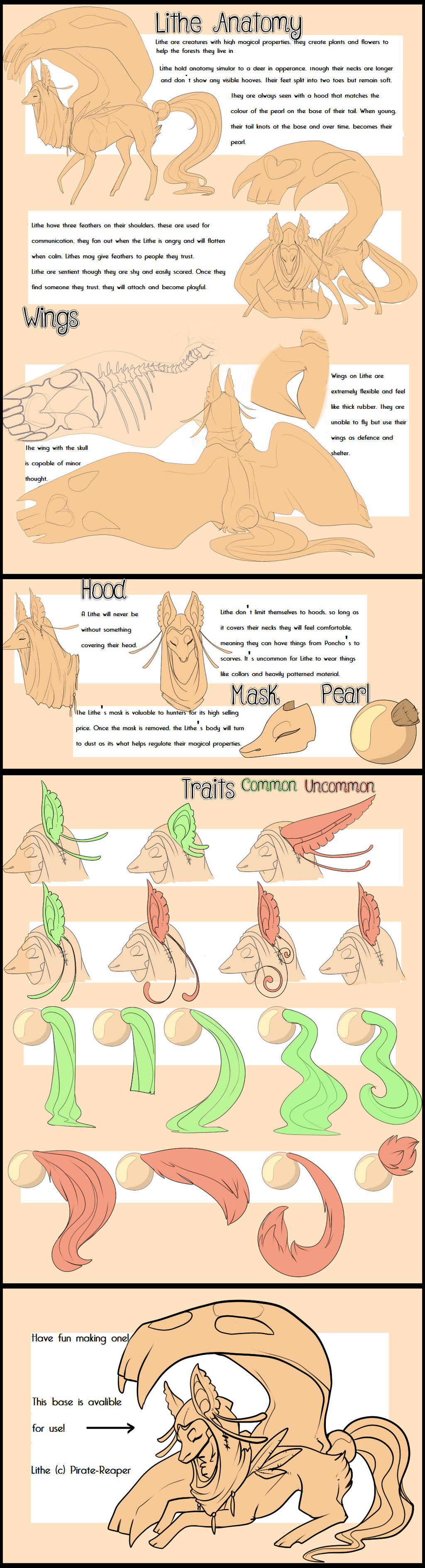 How Small Is Lithe Lithe species sheet by Pirate-Reaper on DeviantArt