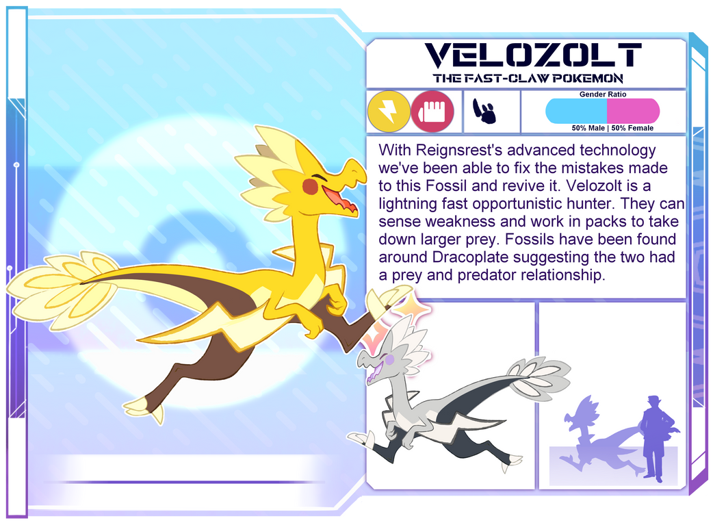 Velozolt Velozolt Pokedex by Pirate-Reaper on DeviantArt