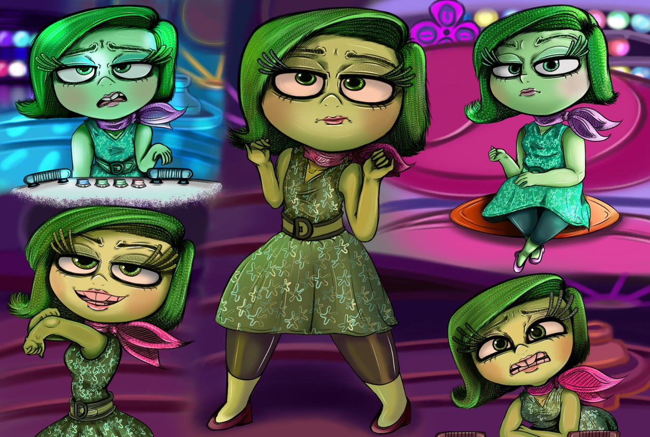 Disgust Inflation Deviantart Disgust inside Out by KOMASH69 on DeviantArt