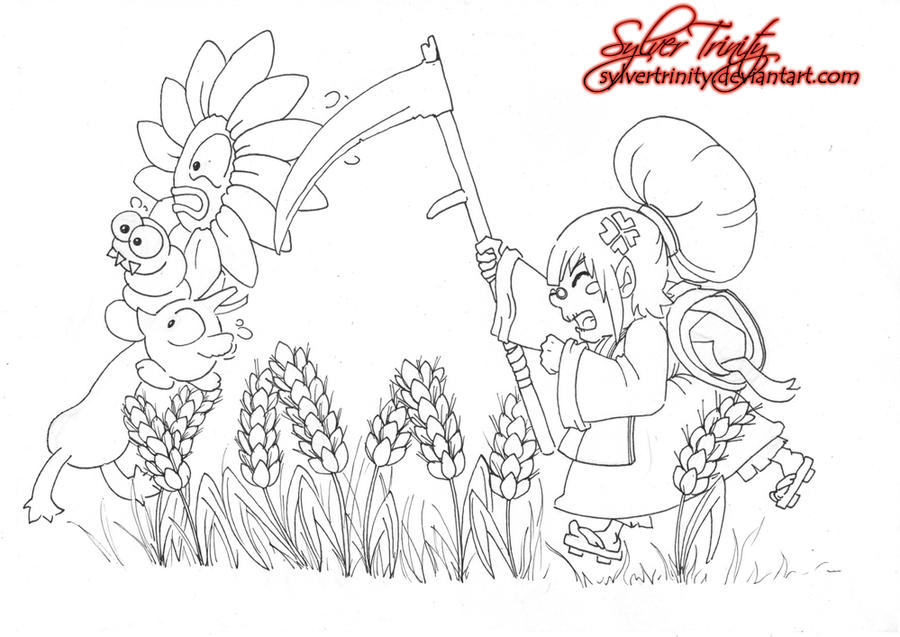 Playing Dofus 05 - Lineart