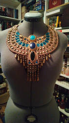 Commission - pharaonic necklace
