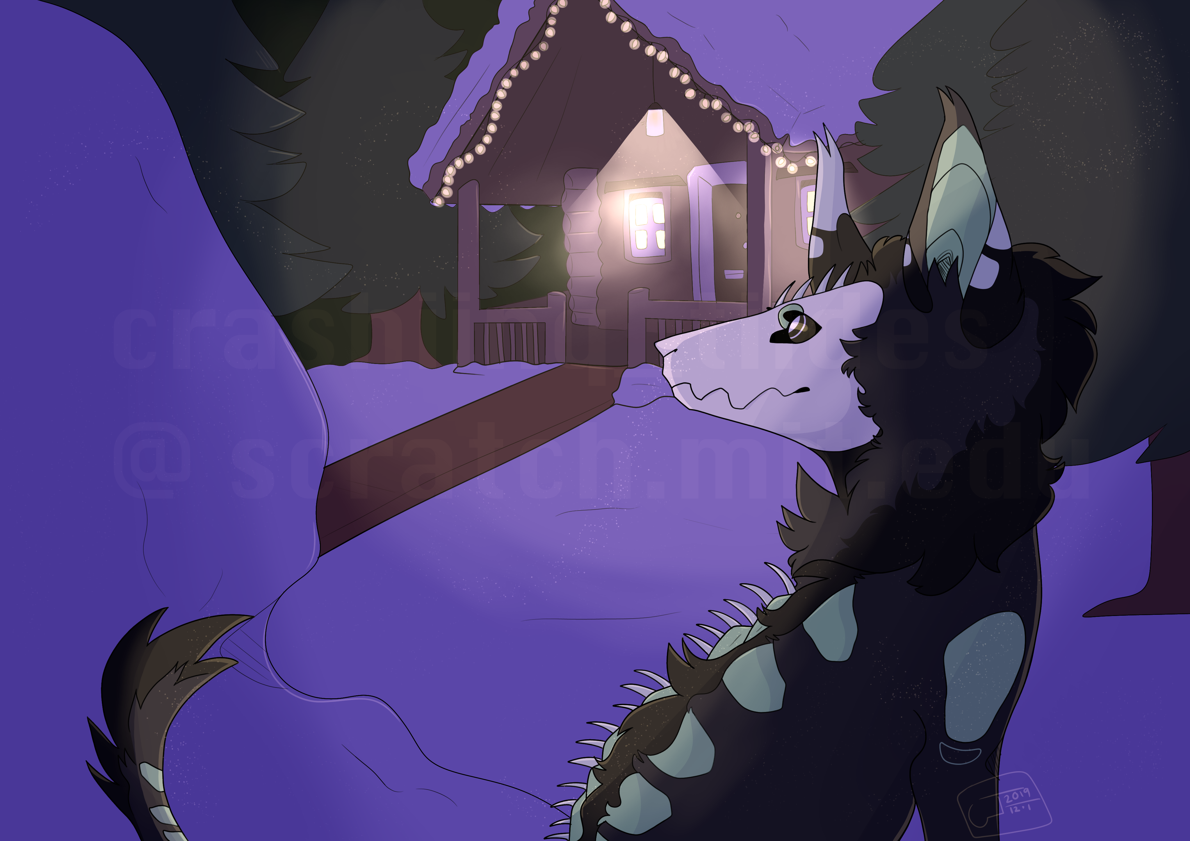 Cabin Scene