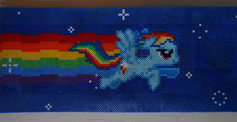 Rainbow Dash in Space