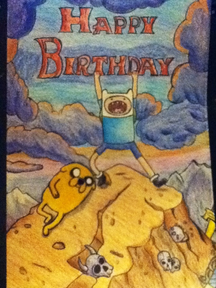 Adventure Time Card