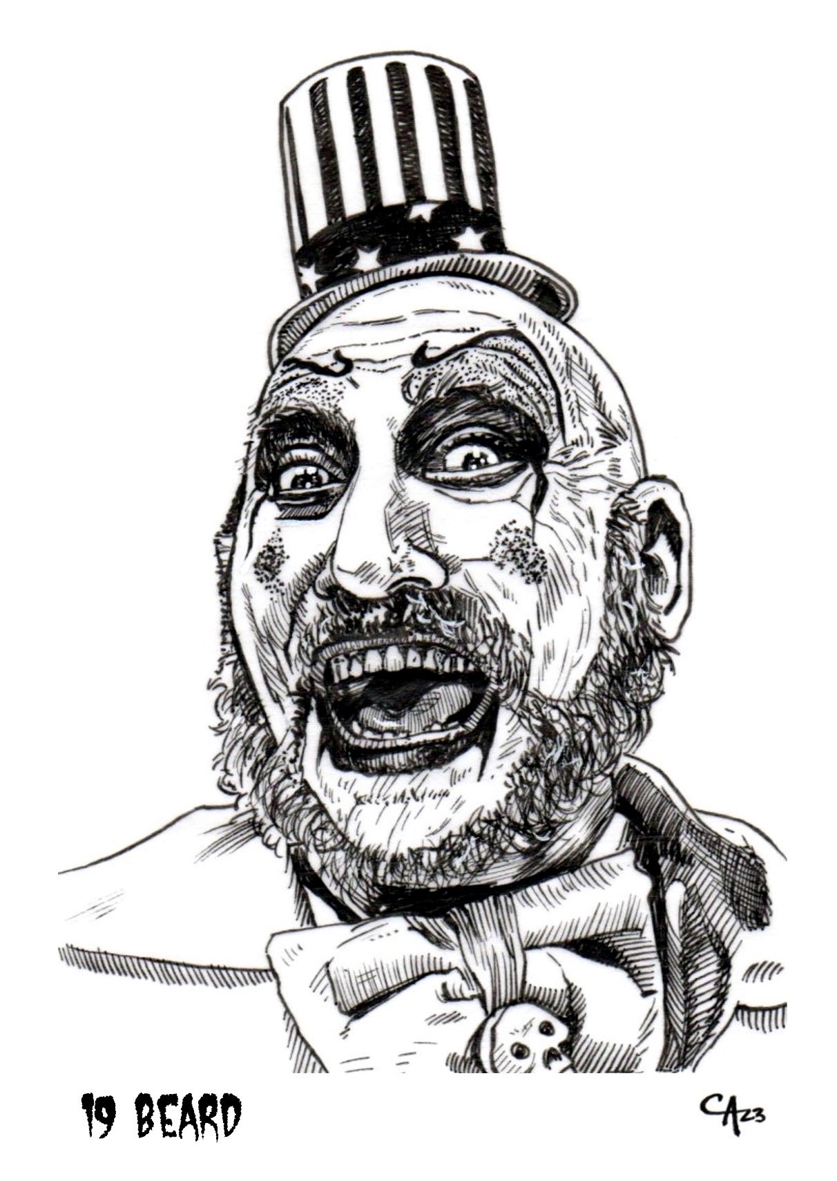 Beard Deviantart Inktober52 #19: Beard by NorthsideComics45223 on DeviantArt