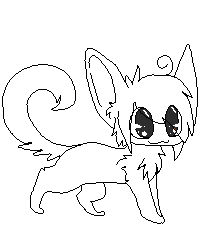 Animal lineart thingy. c: