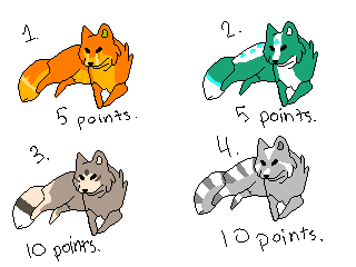 Wolf point adopts.