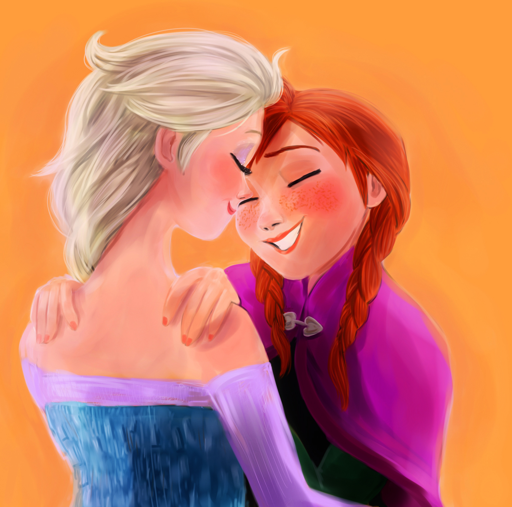 Elsa and Anna