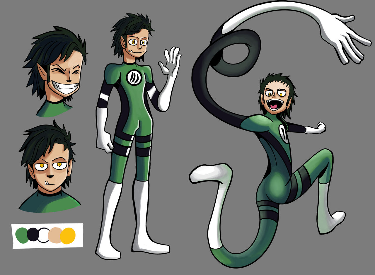 OC - elastic hero DeviLastik by takkuya on DeviantArt
