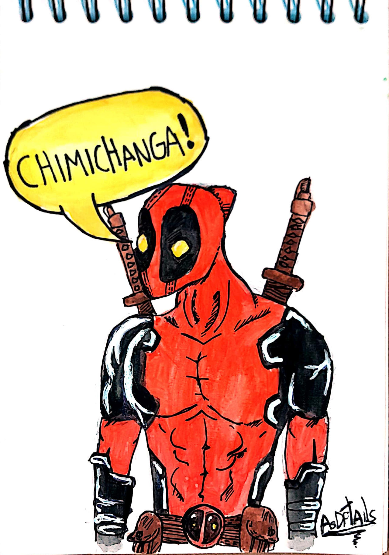 Deadpool the Chimichanga Man by JinxCrest101 on DeviantArt