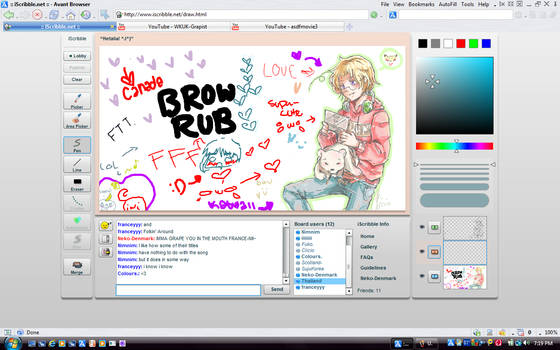 Hetalia Iscribble Madness XD