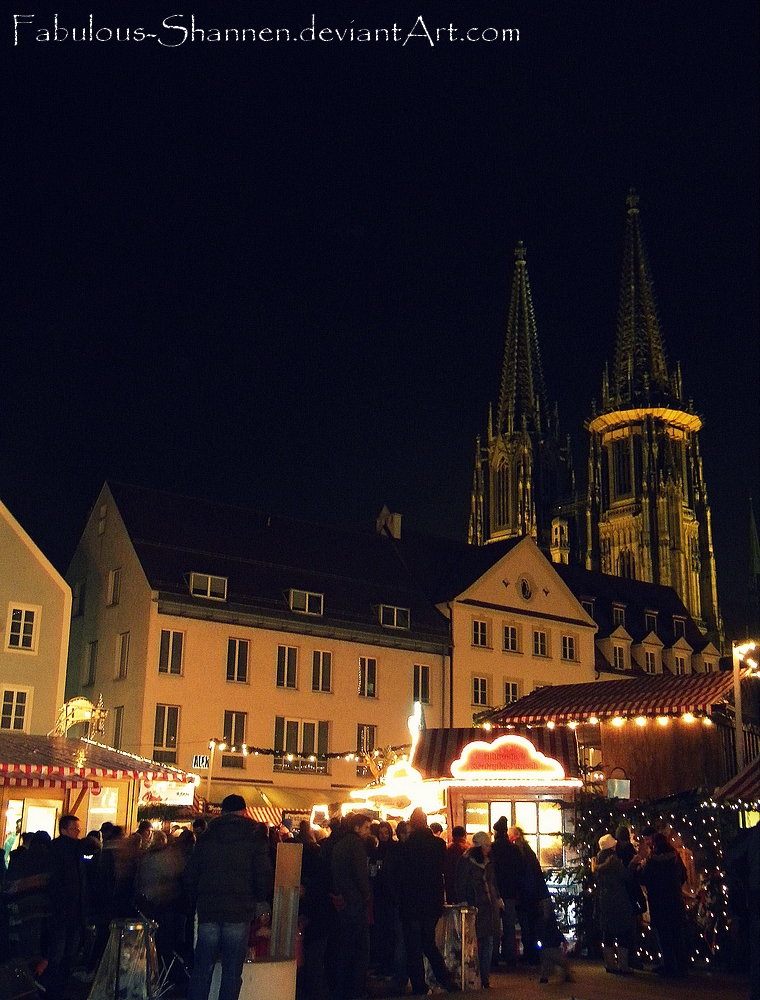 Regensburg before Christmas