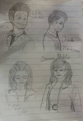 Doctor Who doodles