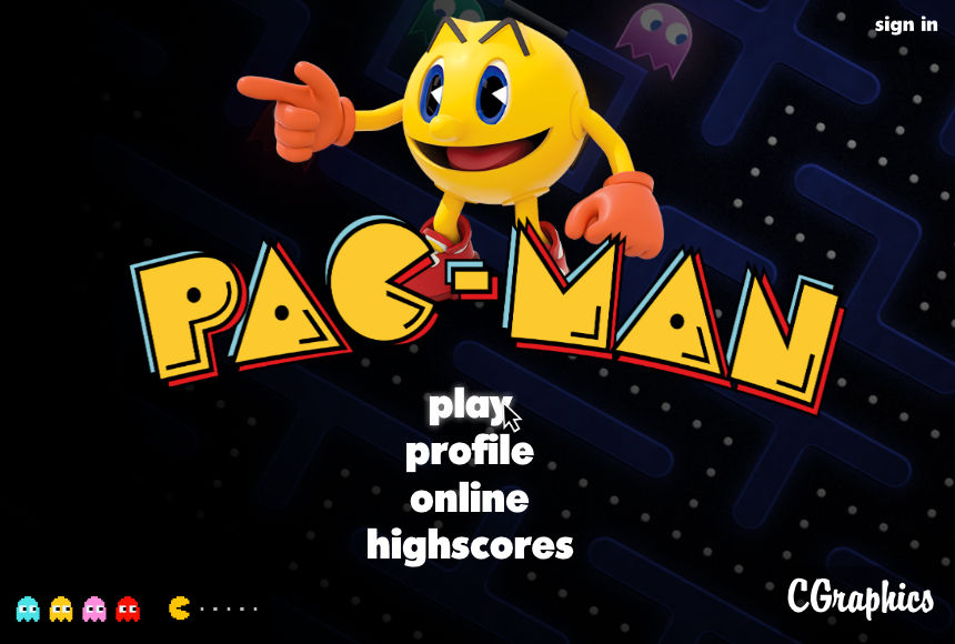 Random Pac Man PacMan Random Game Menu Design by christian8717 on DeviantArt