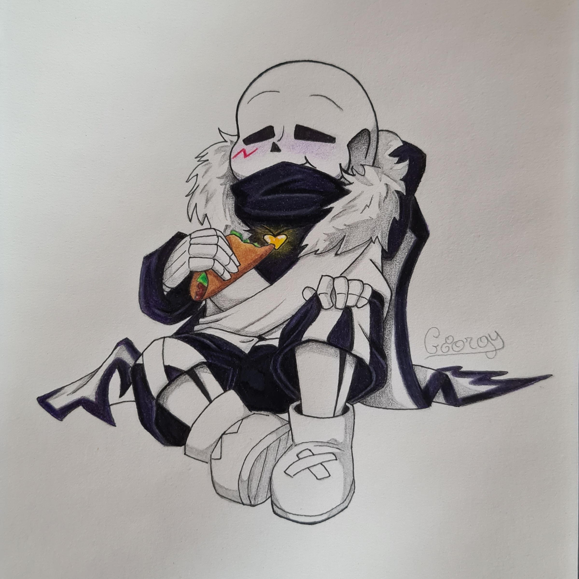 Cross Sans Fanart by 0-Yoroi on DeviantArt