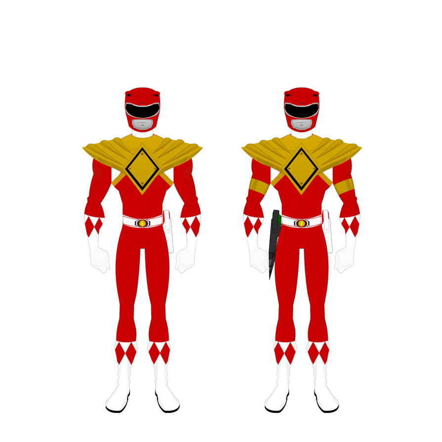 Armed TyrannoRanger / Armored Red Ranger by Bhrunno on DeviantArt