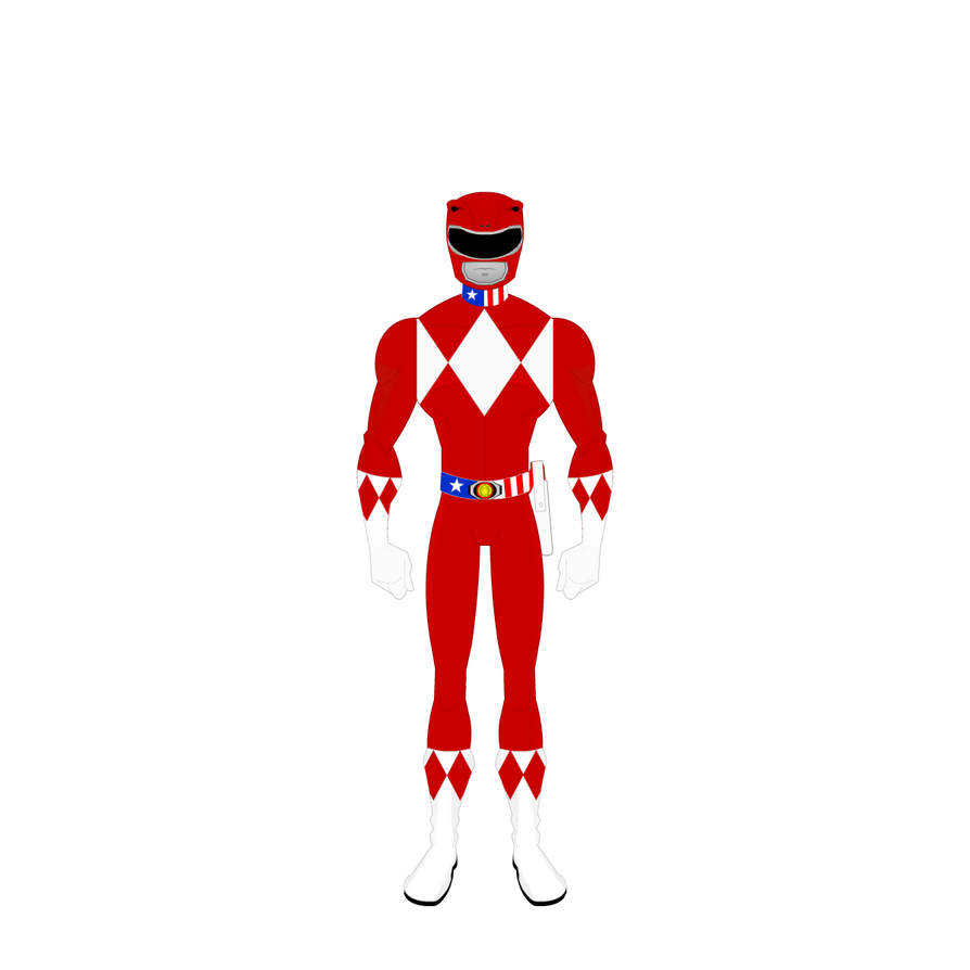 Powerful Red Ranger by Bhrunno on DeviantArt