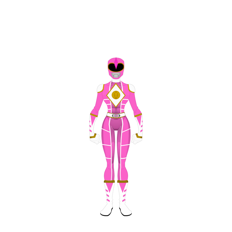 Pink Ranger New Suit by Bhrunno on DeviantArt