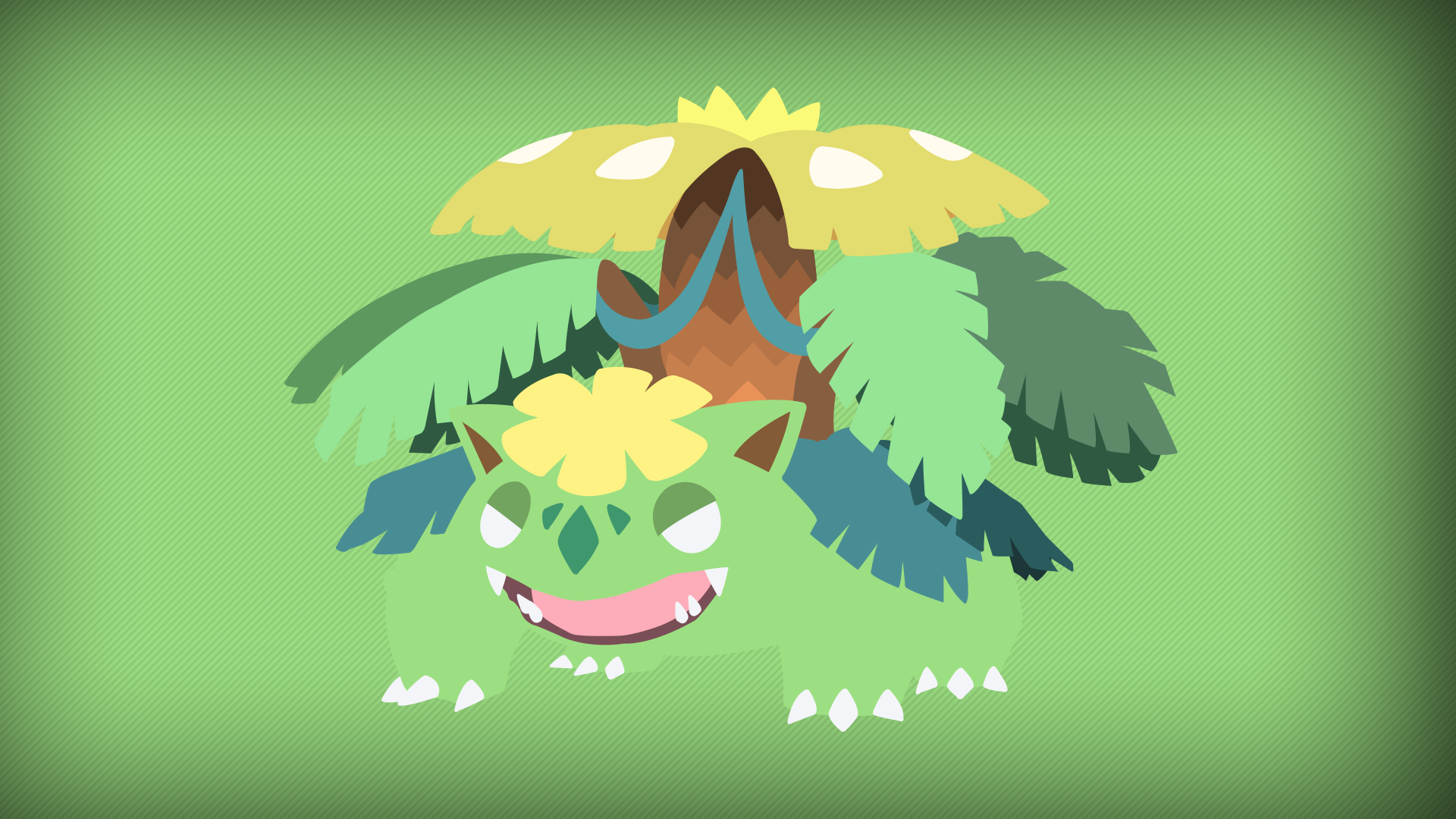 Bulbasaur Evolution (Shiny) by Bhrunno on DeviantArt