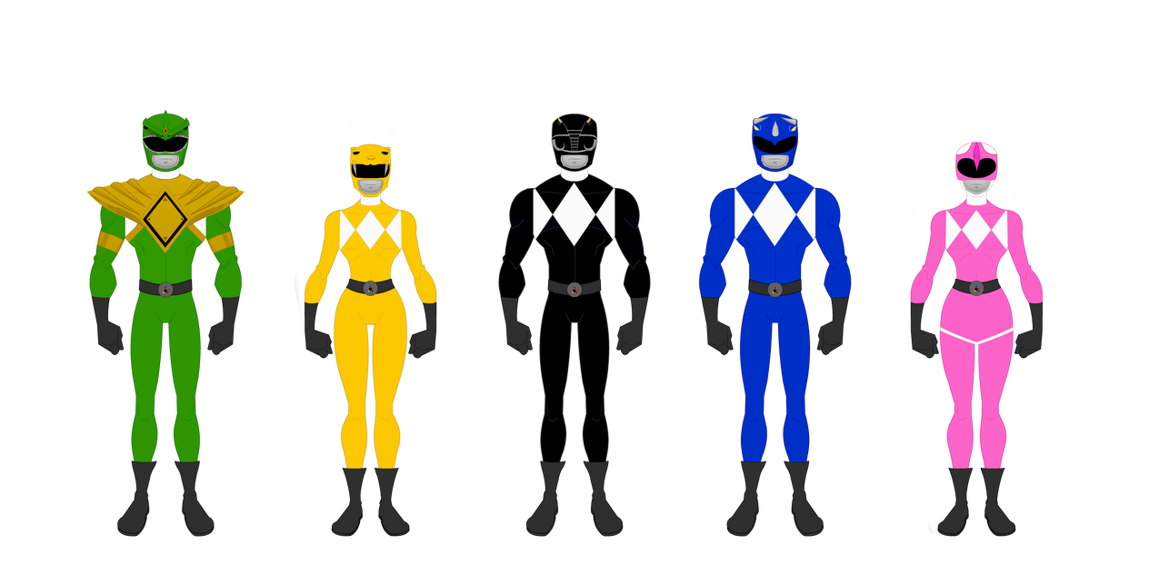 Mutant Rangers by Bhrunno on DeviantArt