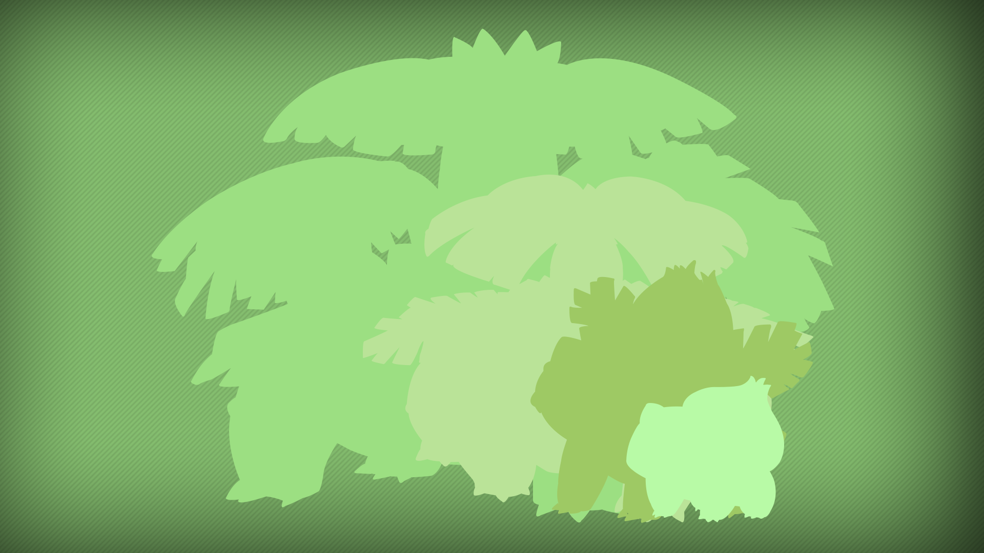 Bulbasaur Evo Line My Shiny by iNippy on DeviantArt