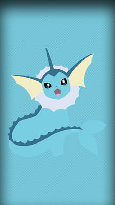 #134 - Vaporeon (cellphone size)