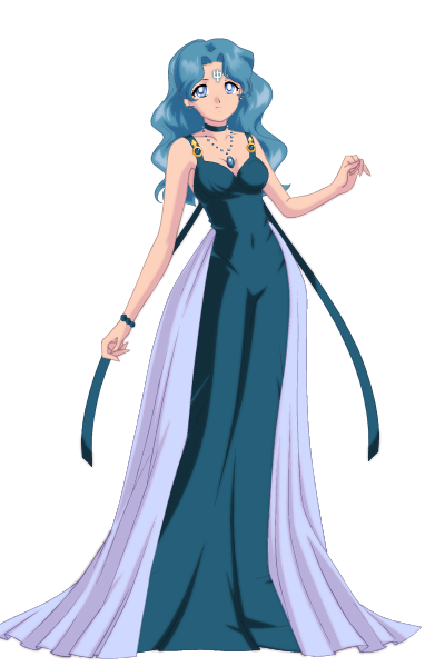 sailor neptune princess dress Sailor Moon - Sailor Neptune Princess Dress Enamel Pin - Regular Variant LE