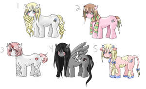 Free Pony Adoptables (Closed)