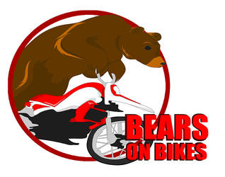 D - Bears on Bikes Logo