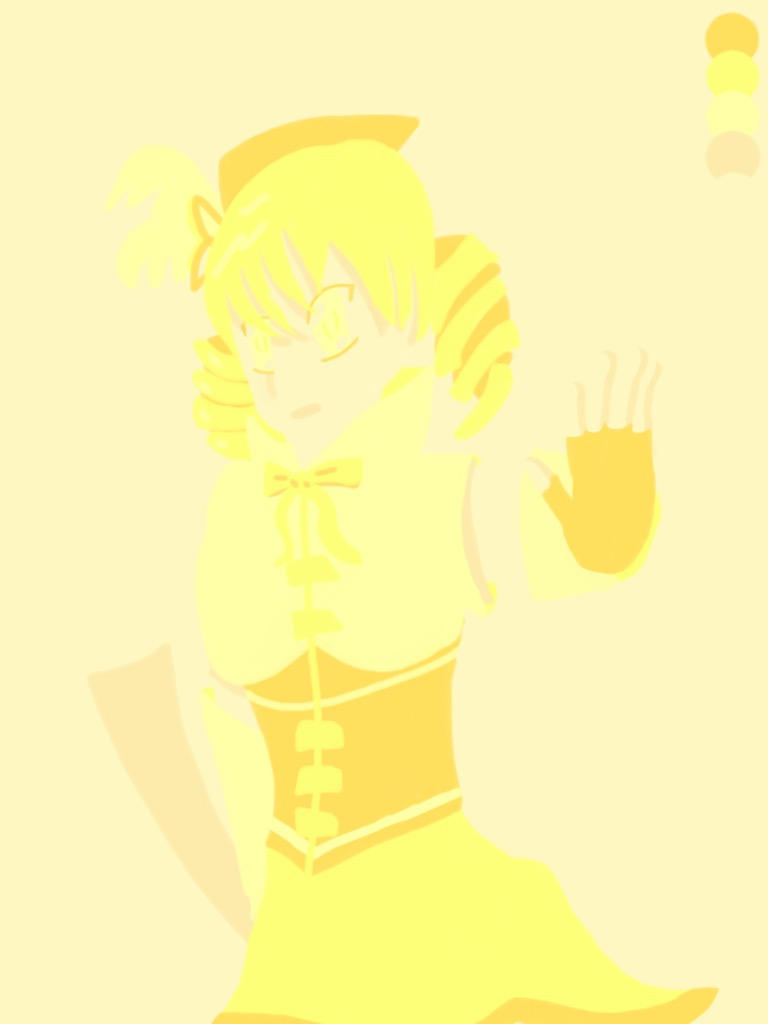 Palette Challenge- Mami Tomoe by TheoryOfSuffering on DeviantArt