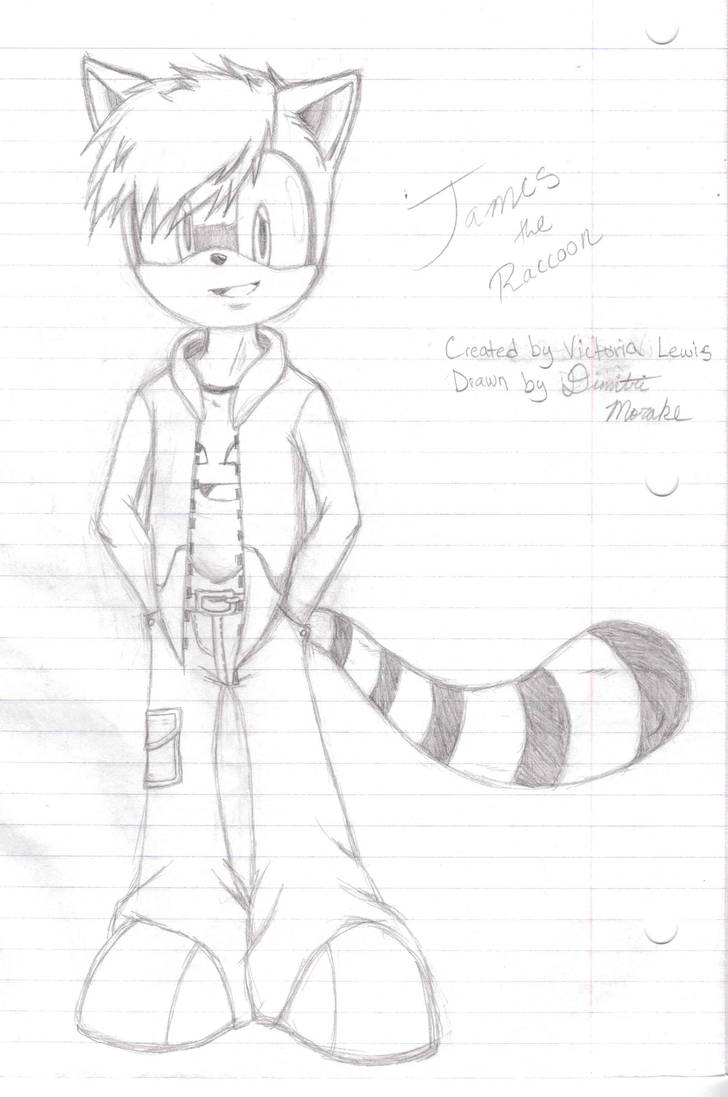 Jeremy The Racoon James the Racoon by DTrain2695 on DeviantArt