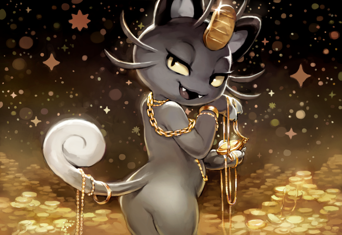 Dark Alolan Meowth