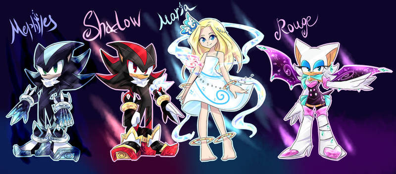 Mephiles As Rouge Explore the Best Mephiles Art | DeviantArt