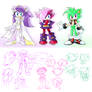 Sonic Underground redesign+doodle