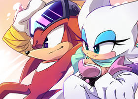 Knuckles and Rouge