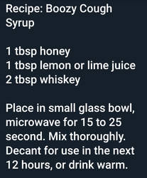 Recipe: Boozy Cough Syrup