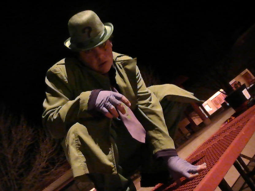 Riddler by spiderserna on DeviantArt