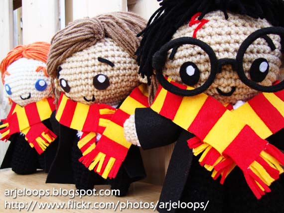 Arjeloops Harry Potter and Friends Crochet Dolls