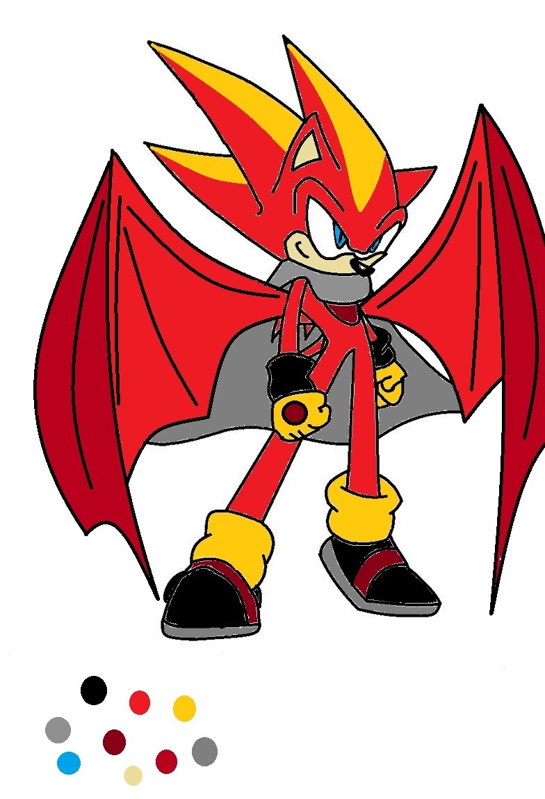 Tom the Dragon Sonic Form